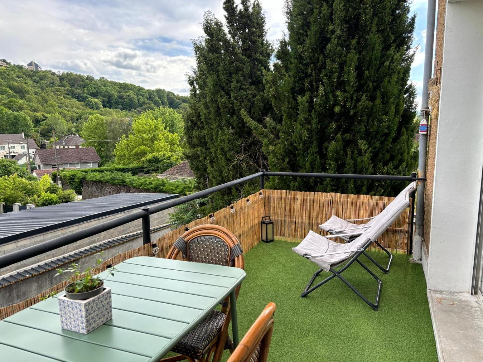 圣萨蒂尔La Terrasse De Sancerre公寓 外观 照片